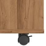 vidaXL Masă laterală, stejar artizanal, 70x35x55 cm, lemn prelucrat vidaXL Masă laterală, stejar artizanal, 70x35x55 cm, lemn prelucrat