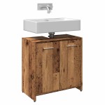 vidaXL Dulap pentru chiuvetă baie lemn vechi 60x33x60cm lemn prelucrat vidaXL Dulap pentru chiuvetă baie lemn vechi 60x33x60cm lemn prelucrat