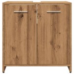 vidaXL Dulap chiuvetă baie, stejar artizanal 65x33x60cm lemn prelucrat