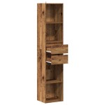 vidaXL Dulap cu cărți din lemn vechi 36x30x171 cm lemn prelucrat vidaXL Dulap cu cărți din lemn vechi 36x30x171 cm lemn prelucrat