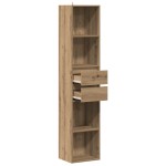 vidaXL Bibliotecă, stejar artizanal, 36x30x171 cm, lemn prelucrat vidaXL Bibliotecă, stejar artizanal, 36x30x171 cm, lemn prelucrat