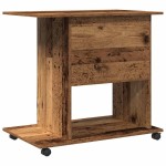 vidaXL Birou pentru computer lemn vechi 80x50x75 cm din lemn prelucrat