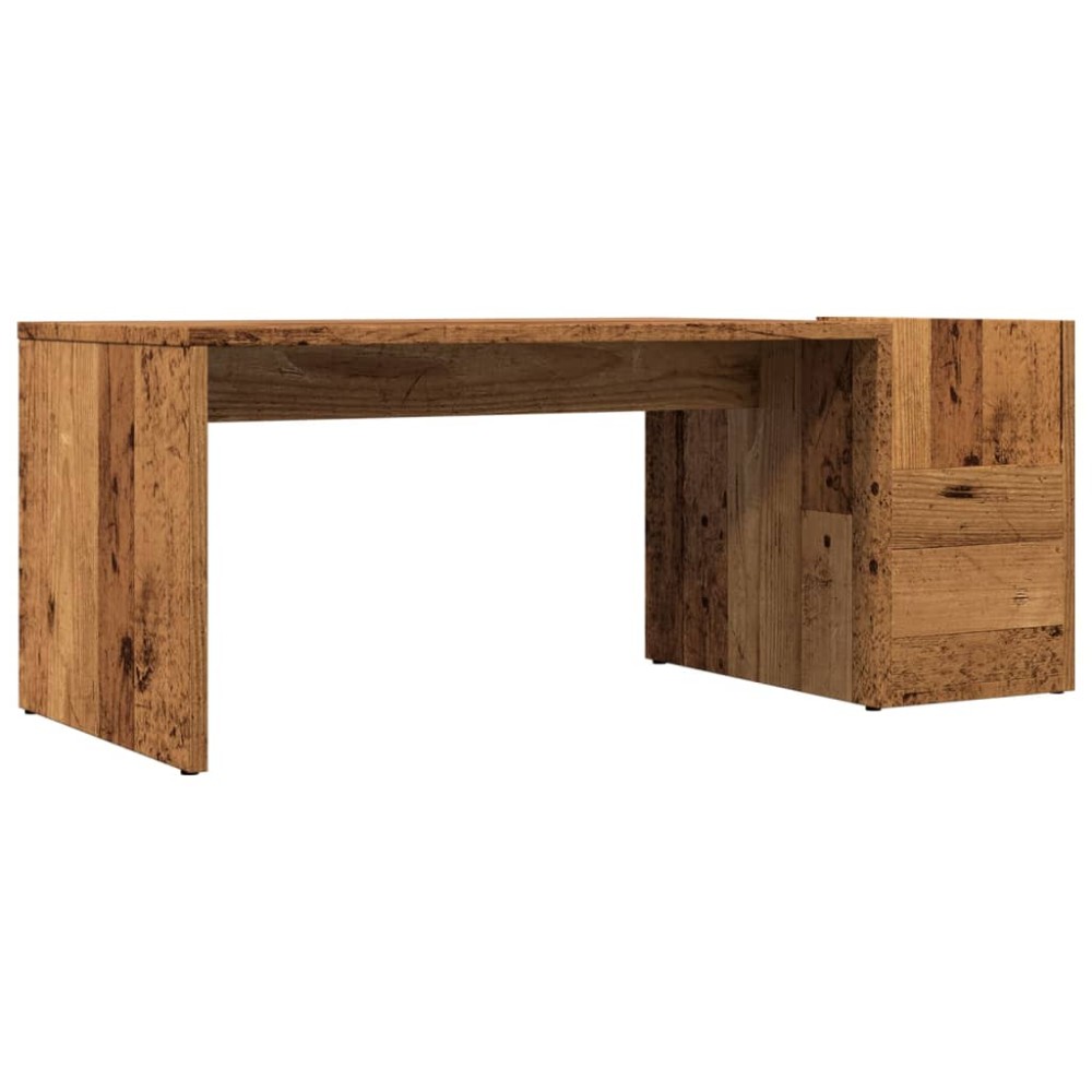 vidaXL Măsuță de cafea, lemn învechit, 90x45x35 cm, lemn prelucrat
