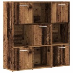 vidaXL Bibliotecă, lemn vechi, 90x28x90 cm, lemn prelucrat vidaXL Bibliotecă, lemn vechi, 90x28x90 cm, lemn prelucrat