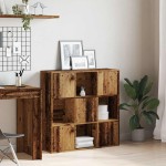 vidaXL Bibliotecă, lemn vechi, 90x28x90 cm, lemn prelucrat vidaXL Bibliotecă, lemn vechi, 90x28x90 cm, lemn prelucrat