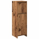 vidaXL Dulap de baie, lemn vechi, 30x30x95 cm, PAL