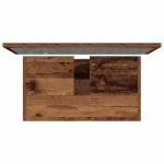 vidaXL Set mobilier de baie, 2 piese, lemn vechi, lemn prelucrat vidaXL Set mobilier de baie, 2 piese, lemn vechi, lemn prelucrat