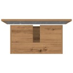 vidaXL Set mobilier de baie, 2 piese, stejar artizanal, lemn prelucrat vidaXL Set mobilier de baie, 2 piese, stejar artizanal, lemn prelucrat