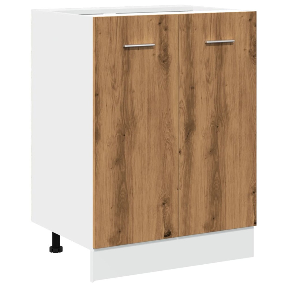 vidaXL Dulap inferior “Lyon” stejar artizanal, 60x46x81,5 cm
