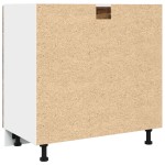vidaXL Dulap inferior cu sertar “Lyon” lemn vechi 80x46x81,5cm vidaXL Dulap inferior cu sertar “Lyon” lemn vechi 80x46x81,5cm