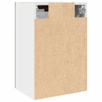 vidaXL Dulap de sticlă suspendat “Lyon”, stejar artizanal, 40x31x60 cm