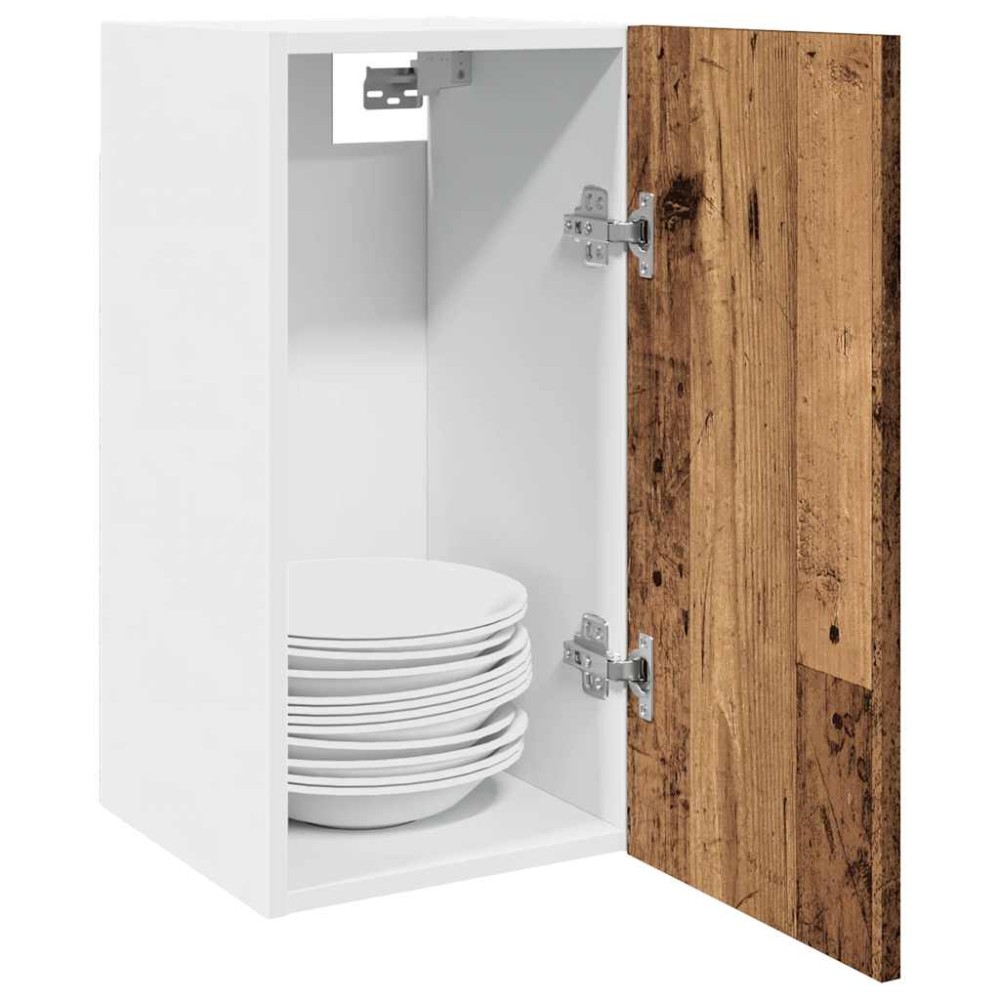 vidaXL Dulap suspendat “Lyon”, lemn vechi, 30x31x60 cm, lemn prelucrat