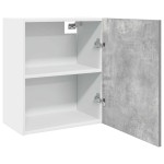 vidaXL Dulap suspendat “Lyon”, gri beton, 50 x 31 x 60 cm, PAL vidaXL Dulap suspendat “Lyon”, gri beton, 50 x 31 x 60 cm, PAL