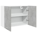 vidaXL Dulap suspendat “Lyon”, gri beton, 80 x 31 x 60 cm, PAL vidaXL Dulap suspendat “Lyon”, gri beton, 80 x 31 x 60 cm, PAL