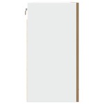 vidaXL Dulap suspendat “Lyon”, stejar artizanal, 80x31x60 cm