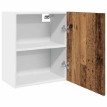 vidaXL Dulapuri suspendate “Lyon” 2 buc. lemn vechi 50x31x60cm