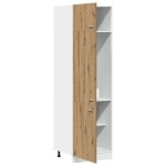 vidaXL Dulap pentru frigider “Lyon”, Stejar artizanal, 60x57x207 cm vidaXL Dulap pentru frigider “Lyon”, Stejar artizanal, 60x57x207 cm