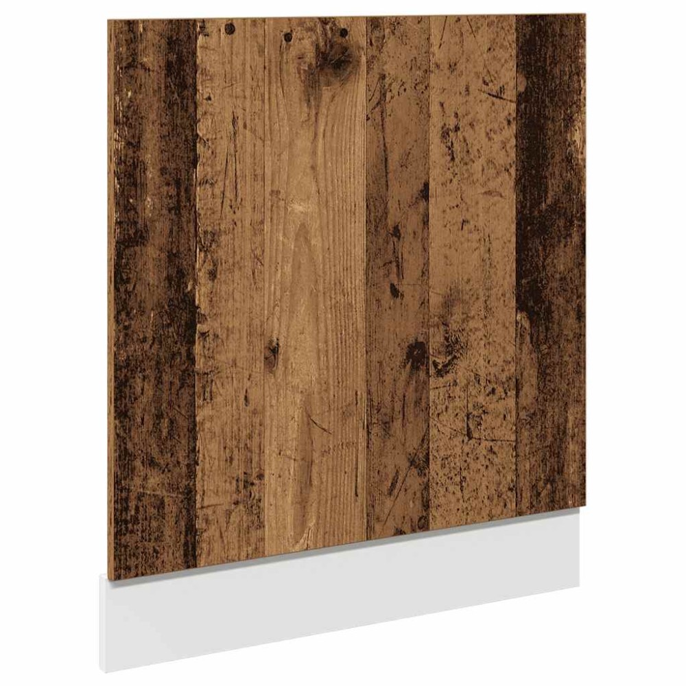 vidaXL Panou mașină spălat vase “Lyon” lemn vechi 60x1,5x67 cm