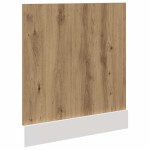 vidaXL Panou mașină spălat vase “Lyon” stejar artizanal 60x1,5x67cm