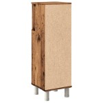 vidaXL Dulap de baie, lemn vechi, 30x30x95 cm, PAL