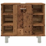 vidaXL Dulap de baie, lemn vechi, 60x32x53,5 cm, PAL