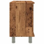 vidaXL Dulap de baie, lemn vechi, 60x32x53,5 cm, PAL