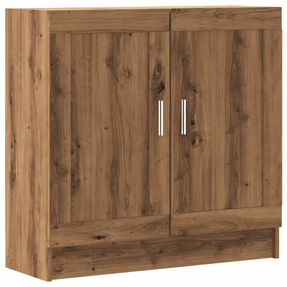 vidaXL Bibliotecă, stejar artizanal, 82,5x30,5x80 cm, lemn prelucrat