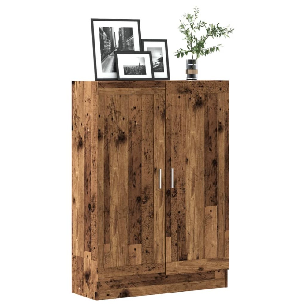 vidaXL Bibliotecă, lemn vechi, 82,5x30,5x115 cm, lemn prelucrat