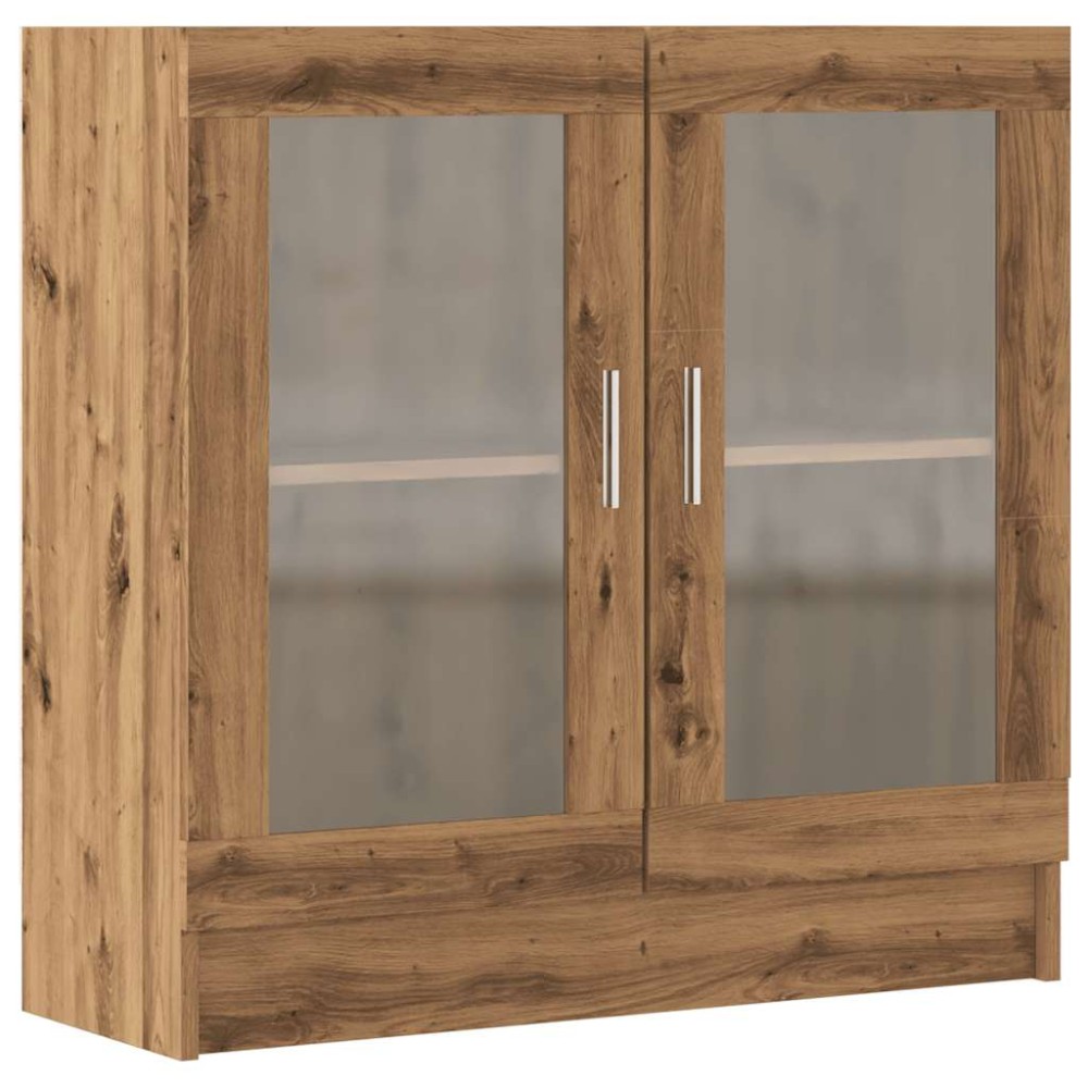 vidaXL Bibliotecă, stejar artizanal, 82,5x30,5x80 cm, lemn prelucrat