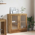 vidaXL Bibliotecă, stejar artizanal, 82,5x30,5x80 cm, lemn prelucrat vidaXL Bibliotecă, stejar artizanal, 82,5x30,5x80 cm, lemn prelucrat