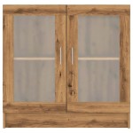 vidaXL Bibliotecă, stejar artizanal, 82,5x30,5x80 cm, lemn prelucrat vidaXL Bibliotecă, stejar artizanal, 82,5x30,5x80 cm, lemn prelucrat