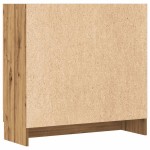 vidaXL Bibliotecă, stejar artizanal, 82,5x30,5x80 cm, lemn prelucrat vidaXL Bibliotecă, stejar artizanal, 82,5x30,5x80 cm, lemn prelucrat