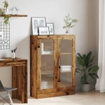 vidaXL Bibliotecă, lemn vechi, 82,5x30,5x115 cm, lemn prelucrat