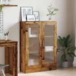 vidaXL Bibliotecă, lemn vechi, 82,5x30,5x115 cm, lemn prelucrat