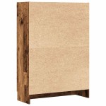 vidaXL Bibliotecă, lemn vechi, 82,5x30,5x115 cm, lemn prelucrat