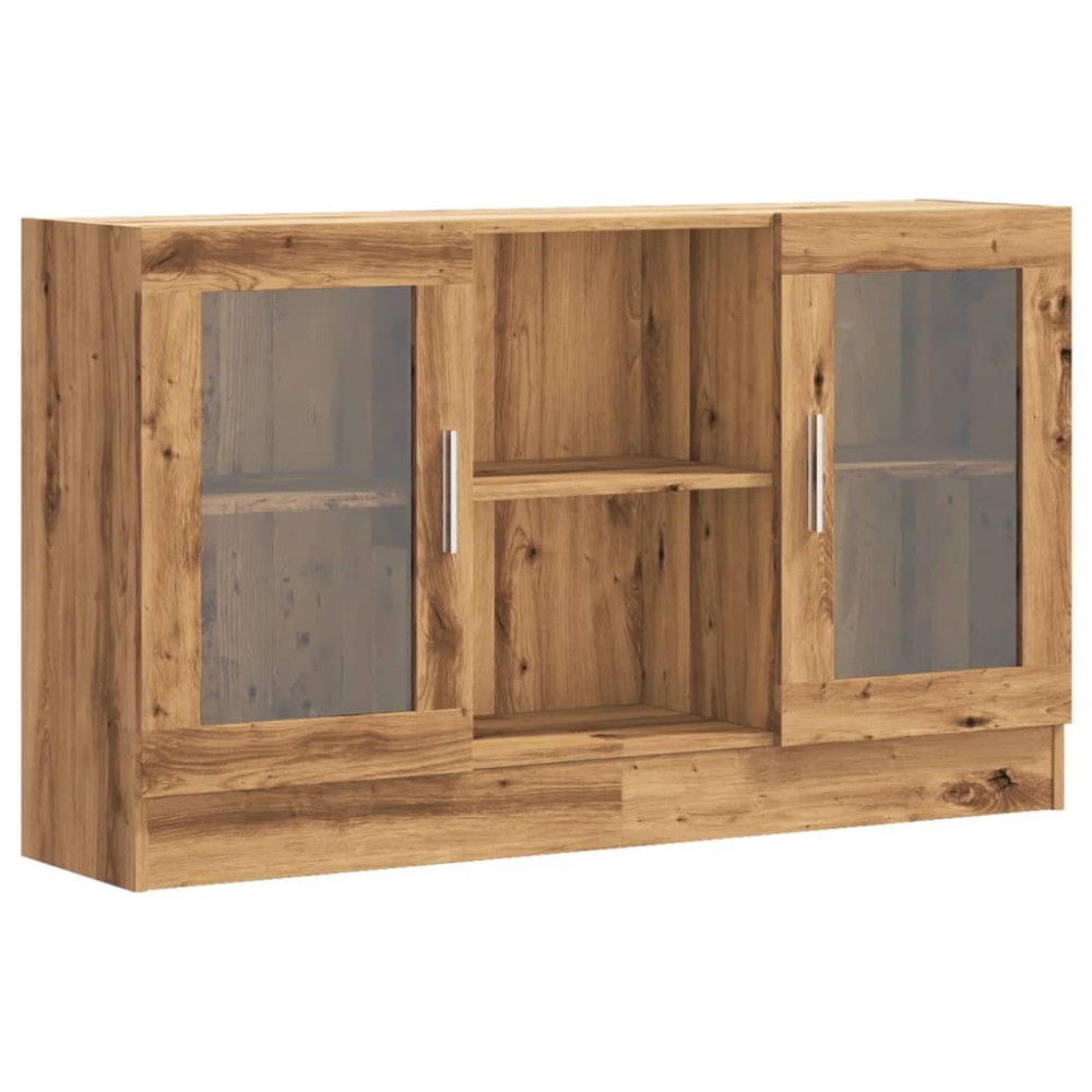 vidaXL Servantă, stejar artizanal, 120x30,5x70 cm, lemn prelucrat