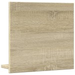 vidaXL Dulap baie cu oglindă stejar sonoma 40x11x37 cm lemn compozit vidaXL Dulap baie cu oglindă stejar sonoma 40x11x37 cm lemn compozit