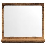 vidaXL Dulap baie cu oglindă, lemn vechi, 40x11x37 cm, lemn prelucrat vidaXL Dulap baie cu oglindă, lemn vechi, 40x11x37 cm, lemn prelucrat