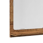 vidaXL Dulap baie cu oglindă, lemn vechi, 40x11x37 cm, lemn prelucrat vidaXL Dulap baie cu oglindă, lemn vechi, 40x11x37 cm, lemn prelucrat