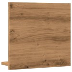vidaXL Dulap baie cu oglindă stejar artizanal 40x11x37 cm, lemn vidaXL Dulap baie cu oglindă stejar artizanal 40x11x37 cm, lemn
