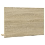 vidaXL Dulap baie cu oglindă stejar sonoma 60x11x37 cm lemn prelucrat vidaXL Dulap baie cu oglindă stejar sonoma 60x11x37 cm lemn prelucrat