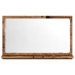 vidaXL Dulap baie cu oglindă, lemn vechi, 60x11x37 cm, lemn prelucrat vidaXL Dulap baie cu oglindă, lemn vechi, 60x11x37 cm, lemn prelucrat