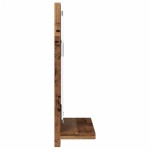 vidaXL Dulap baie cu oglindă, lemn vechi, 60x11x37 cm, lemn prelucrat vidaXL Dulap baie cu oglindă, lemn vechi, 60x11x37 cm, lemn prelucrat