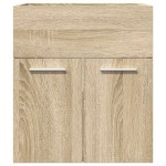 vidaXL Dulap chiuvetă baie, stejar sonoma 41x38,5x46 cm lemn prelucrat vidaXL Dulap chiuvetă baie, stejar sonoma 41x38,5x46 cm lemn prelucrat