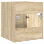 vidaXL Dulap chiuvetă baie, stejar sonoma 41x38,5x46 cm lemn prelucrat vidaXL Dulap chiuvetă baie, stejar sonoma 41x38,5x46 cm lemn prelucrat