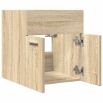 vidaXL Dulap chiuvetă baie, stejar sonoma 41x38,5x46 cm lemn prelucrat vidaXL Dulap chiuvetă baie, stejar sonoma 41x38,5x46 cm lemn prelucrat