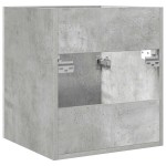 vidaXL Dulap de chiuvetă baie, gri beton 41x38,5x46 cm lemn prelucrat vidaXL Dulap de chiuvetă baie, gri beton 41x38,5x46 cm lemn prelucrat