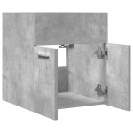 vidaXL Dulap de chiuvetă baie, gri beton 41x38,5x46 cm lemn prelucrat vidaXL Dulap de chiuvetă baie, gri beton 41x38,5x46 cm lemn prelucrat