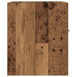 vidaXL Dulap chiuvetă baie, lemn vechi, 41x38,5x46 cm, lemn prelucrat vidaXL Dulap chiuvetă baie, lemn vechi, 41x38,5x46 cm, lemn prelucrat