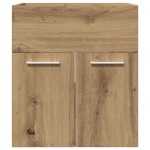 vidaXL Dulap chiuvetă baie, stejar artizanal 41x38,5x46 cm lemn vidaXL Dulap chiuvetă baie, stejar artizanal 41x38,5x46 cm lemn